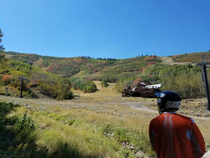 avid amiri biking in utah